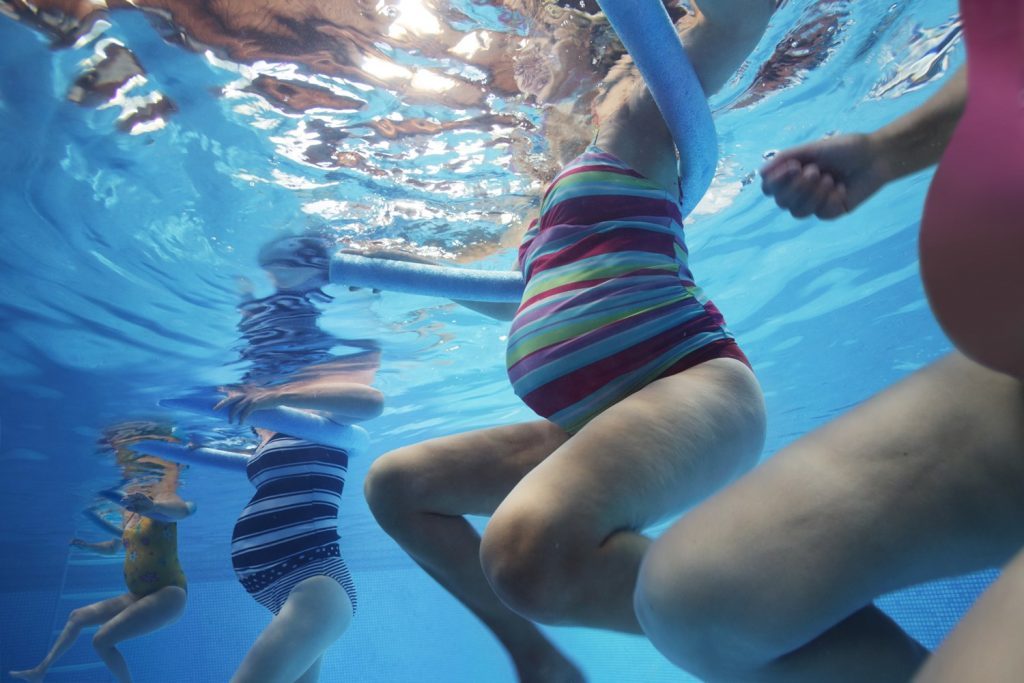 water aerobics for pregnant women