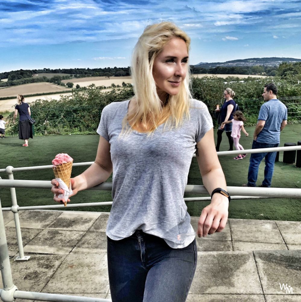 homemade ice cream in craigie's farm