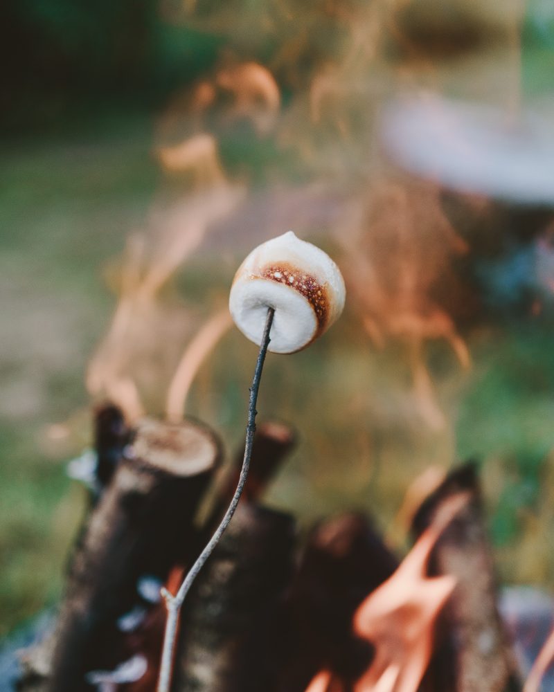 marshmallow campfire